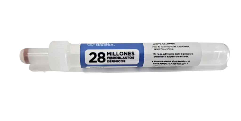 Vial de fibroblastos dérmicos (28 millones)