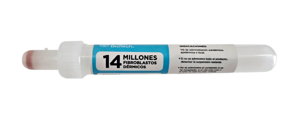 Vial de fibroblastos dérmicos (14 millones)